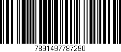 Código de barras (EAN, GTIN, SKU, ISBN): '7891497787290'