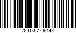 Código de barras (EAN, GTIN, SKU, ISBN): '7891497796148'