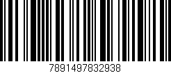 Código de barras (EAN, GTIN, SKU, ISBN): '7891497832938'