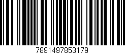 Código de barras (EAN, GTIN, SKU, ISBN): '7891497853179'