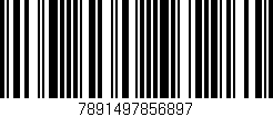 Código de barras (EAN, GTIN, SKU, ISBN): '7891497856897'