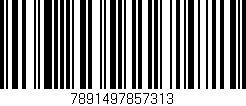 Código de barras (EAN, GTIN, SKU, ISBN): '7891497857313'