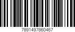 Código de barras (EAN, GTIN, SKU, ISBN): '7891497860467'