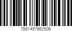 Código de barras (EAN, GTIN, SKU, ISBN): '7891497882506'