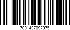 Código de barras (EAN, GTIN, SKU, ISBN): '7891497897975'