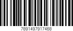 Código de barras (EAN, GTIN, SKU, ISBN): '7891497917468'