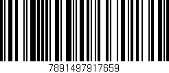 Código de barras (EAN, GTIN, SKU, ISBN): '7891497917659'