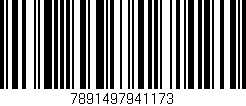 Código de barras (EAN, GTIN, SKU, ISBN): '7891497941173'
