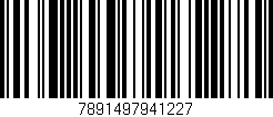 Código de barras (EAN, GTIN, SKU, ISBN): '7891497941227'