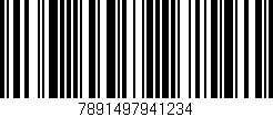 Código de barras (EAN, GTIN, SKU, ISBN): '7891497941234'