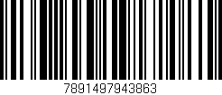 Código de barras (EAN, GTIN, SKU, ISBN): '7891497943863'