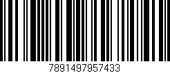 Código de barras (EAN, GTIN, SKU, ISBN): '7891497957433'