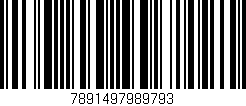 Código de barras (EAN, GTIN, SKU, ISBN): '7891497989793'