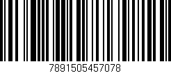 Código de barras (EAN, GTIN, SKU, ISBN): '7891505457078'