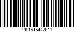 Código de barras (EAN, GTIN, SKU, ISBN): '7891515442811'