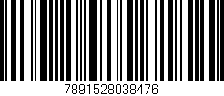 Código de barras (EAN, GTIN, SKU, ISBN): '7891528038476'