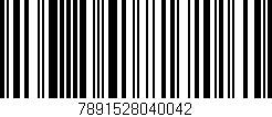 Código de barras (EAN, GTIN, SKU, ISBN): '7891528040042'