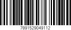 Código de barras (EAN, GTIN, SKU, ISBN): '7891529049112'
