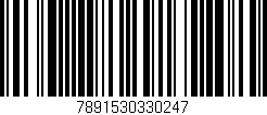 Código de barras (EAN, GTIN, SKU, ISBN): '7891530330247'