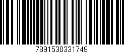 Código de barras (EAN, GTIN, SKU, ISBN): '7891530331749'