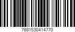 Código de barras (EAN, GTIN, SKU, ISBN): '7891530414770'