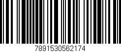 Código de barras (EAN, GTIN, SKU, ISBN): '7891530562174'