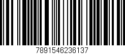 Código de barras (EAN, GTIN, SKU, ISBN): '7891546236137'