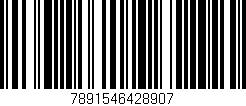 Código de barras (EAN, GTIN, SKU, ISBN): '7891546428907'