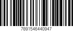 Código de barras (EAN, GTIN, SKU, ISBN): '7891546440947'