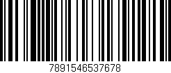 Código de barras (EAN, GTIN, SKU, ISBN): '7891546537678'