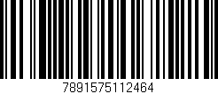 Código de barras (EAN, GTIN, SKU, ISBN): '7891575112464'