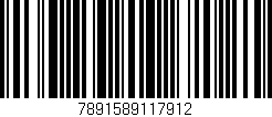 Código de barras (EAN, GTIN, SKU, ISBN): '7891589117912'