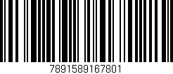 Código de barras (EAN, GTIN, SKU, ISBN): '7891589167801'