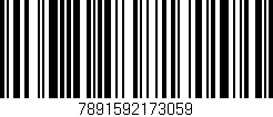 Código de barras (EAN, GTIN, SKU, ISBN): '7891592173059'