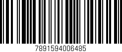 Código de barras (EAN, GTIN, SKU, ISBN): '7891594006485'