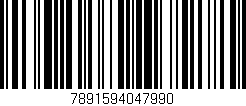 Código de barras (EAN, GTIN, SKU, ISBN): '7891594047990'