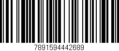 Código de barras (EAN, GTIN, SKU, ISBN): '7891594442689'