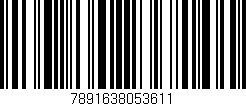 Código de barras (EAN, GTIN, SKU, ISBN): '7891638053611'