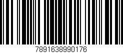 Código de barras (EAN, GTIN, SKU, ISBN): '7891638990176'