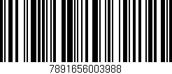 Código de barras (EAN, GTIN, SKU, ISBN): '7891656003988'