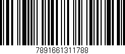 Código de barras (EAN, GTIN, SKU, ISBN): '7891661311788'