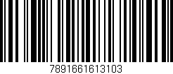Código de barras (EAN, GTIN, SKU, ISBN): '7891661613103'