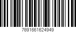 Código de barras (EAN, GTIN, SKU, ISBN): '7891661624949'