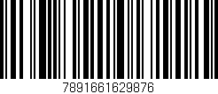 Código de barras (EAN, GTIN, SKU, ISBN): '7891661629876'