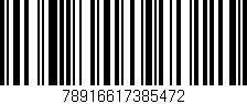 Código de barras (EAN, GTIN, SKU, ISBN): '78916617385472'