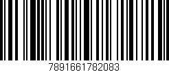 Código de barras (EAN, GTIN, SKU, ISBN): '7891661782083'