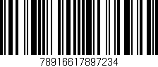 Código de barras (EAN, GTIN, SKU, ISBN): '78916617897234'