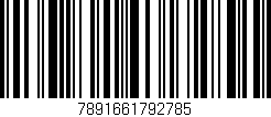 Código de barras (EAN, GTIN, SKU, ISBN): '7891661792785'