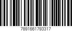 Código de barras (EAN, GTIN, SKU, ISBN): '7891661793317'