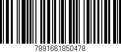 Código de barras (EAN, GTIN, SKU, ISBN): '7891661850478'